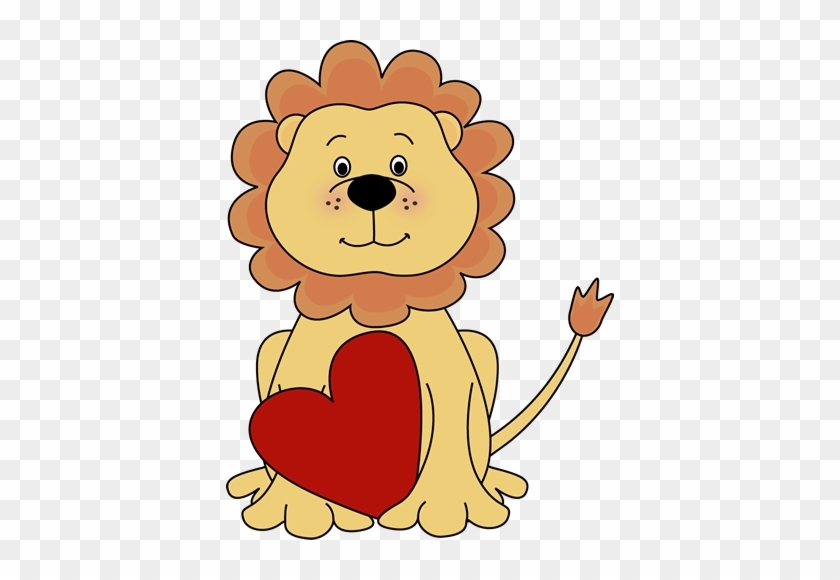 Valentine's Day Clipart Cute - Circus Lion Clipart #78614