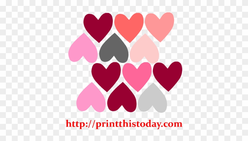 Colorful Hearts Clip Art - Indian Institute Of Education And Business Management #78708