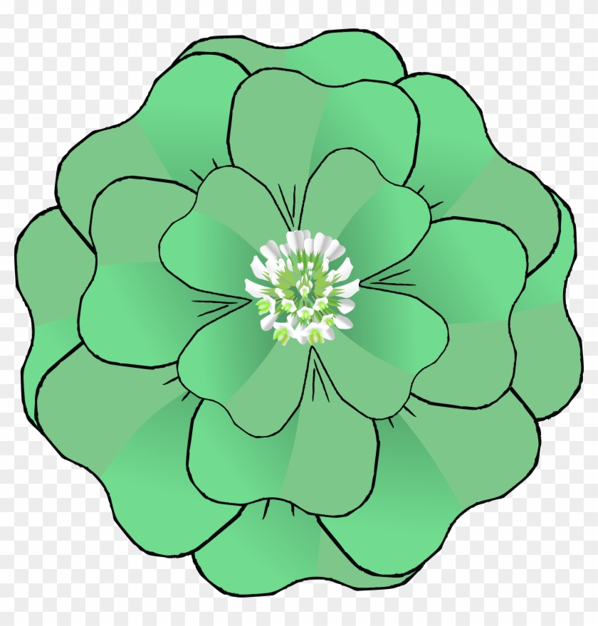 - Ai, - Eps, - Svg, - Free Clipart Of A St Patricks - Four-leaf Clover #78825