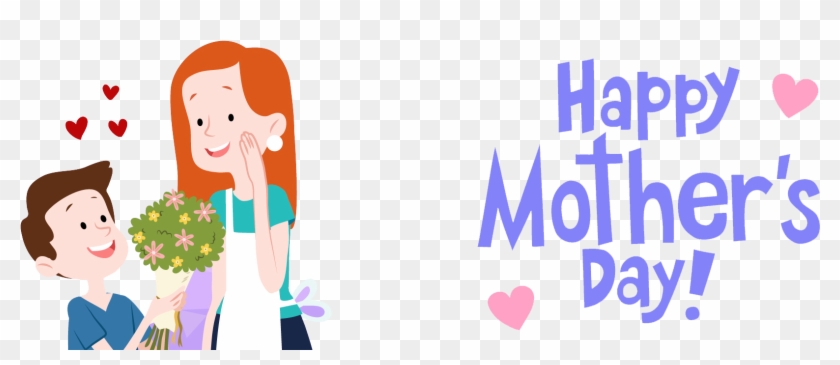 Download Mothers Day Decorative Free Png And Clipart - Transparent Happy Mothers Day Png Clipart #79001