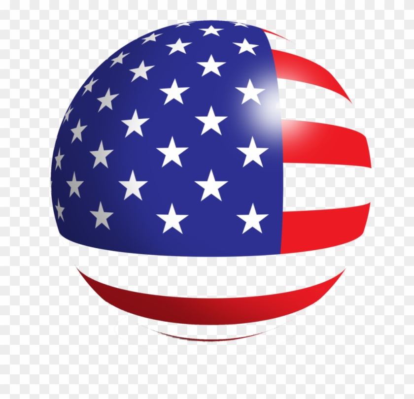 American Flag Icon By Slamiticon American Flag Icon - Usa Transparent Flag Logo #79026
