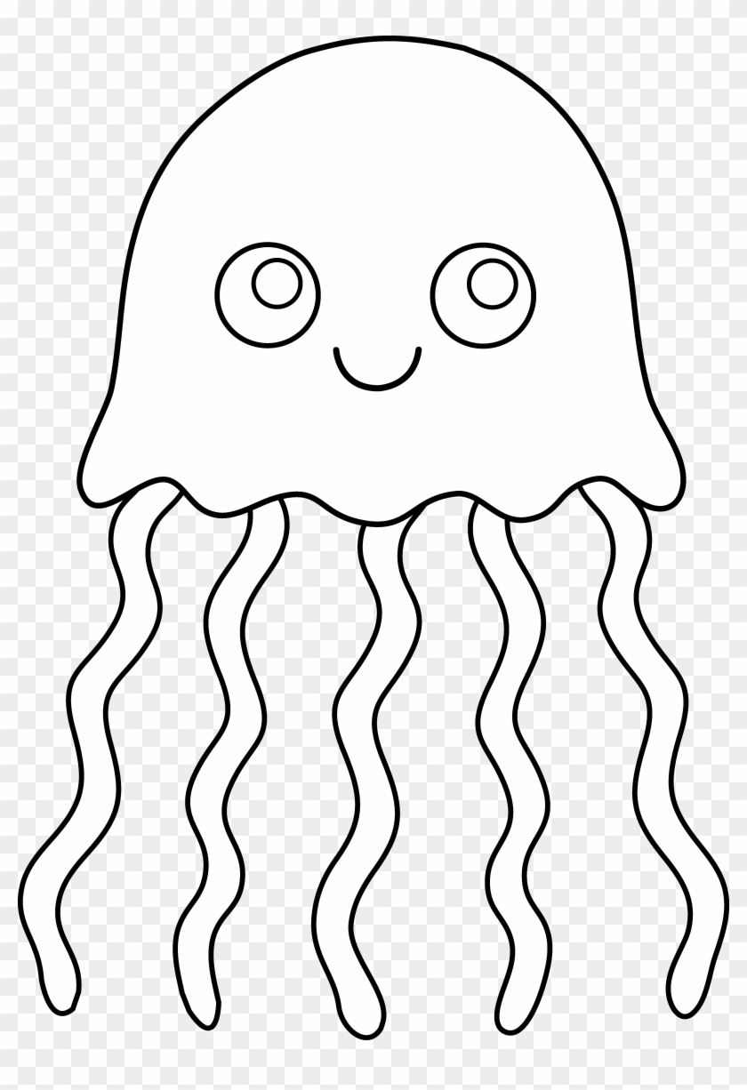 Free Clipart Images - Free Printables Coloring Jellyfish #79110