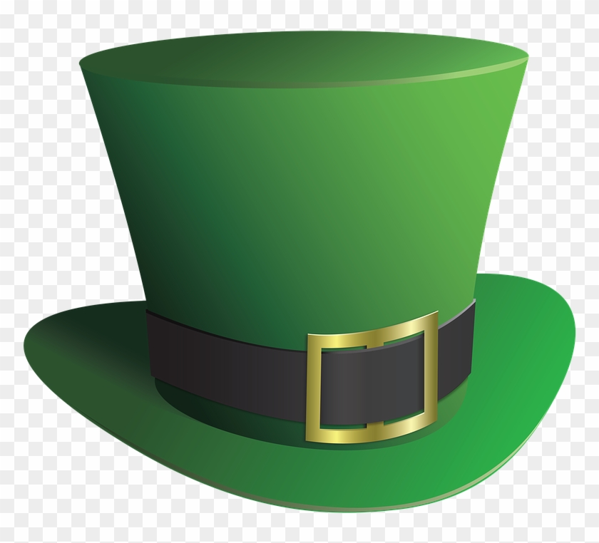 Top Hat Leprechaun Hat St Patrick's Day Sa - Leprechaun Hat Transparent #79172