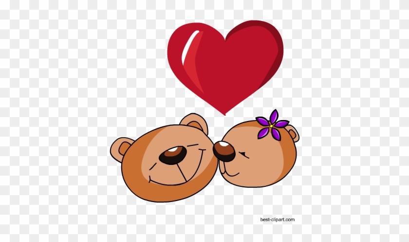 Teddy Bears, Free Clip Art For Valentine's Day - Teddy Bear #79432