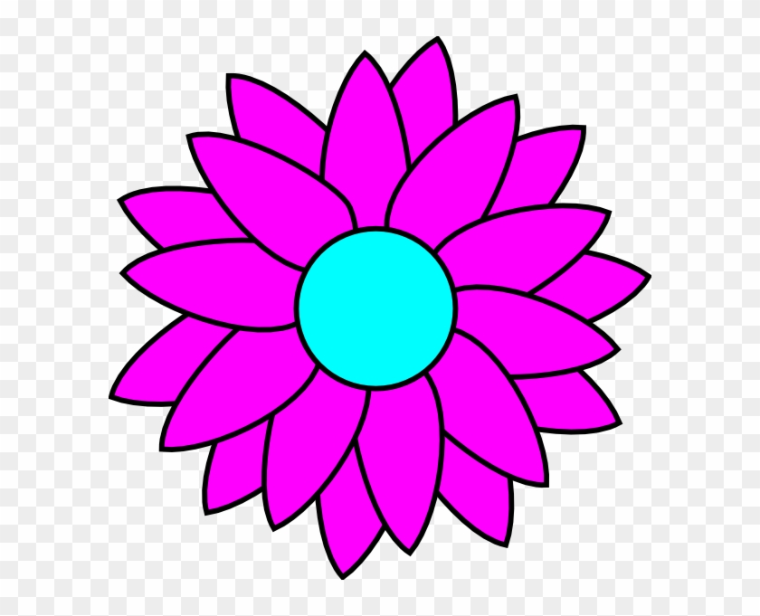 Simple Flower Coloring Pages #79537