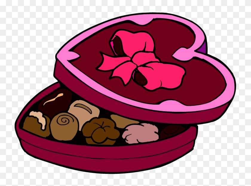 Clip Art Valentine Cake Clipart - Chocolate Clipart #79587