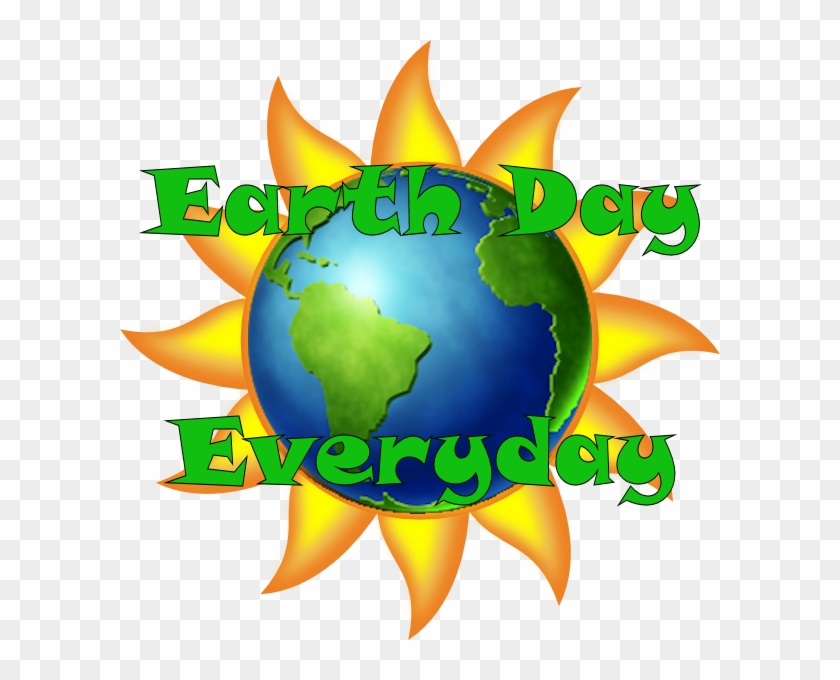 Earth Day Every Day - Clip Art Picture Of The Sun #79656