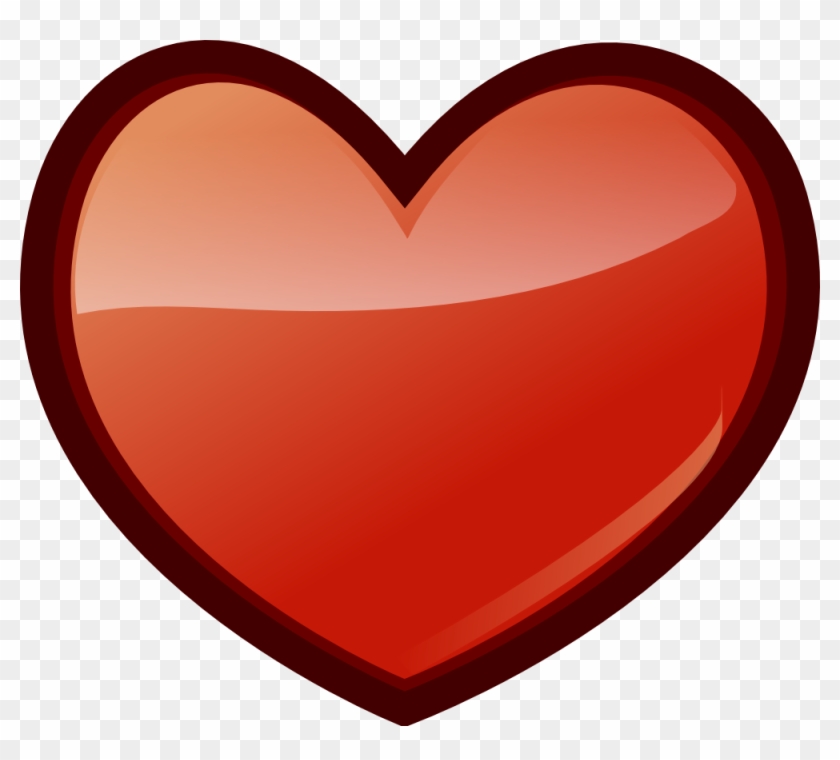 Onlinelabels Clip Art - Cartoon Heart Icon #79718