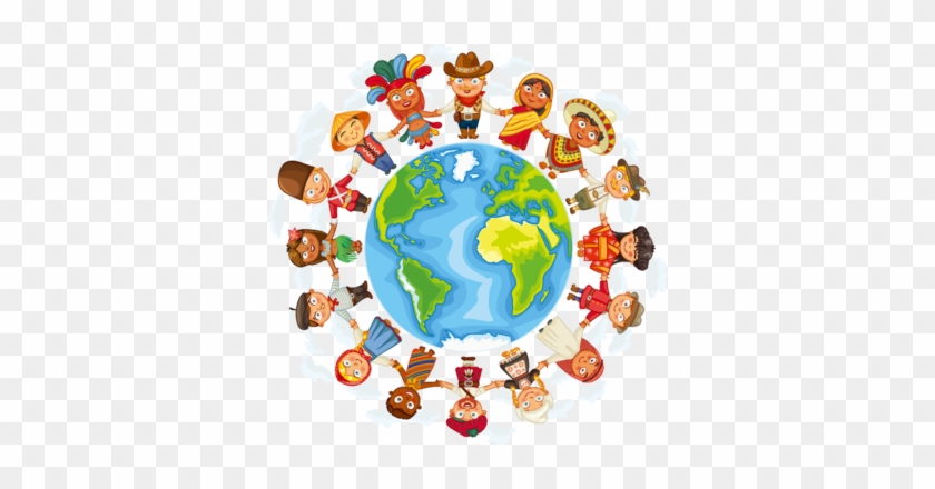 Child And Earth, Earth, Cartoons, Vectors Png And Vector - Geography In Primary Schools #79906