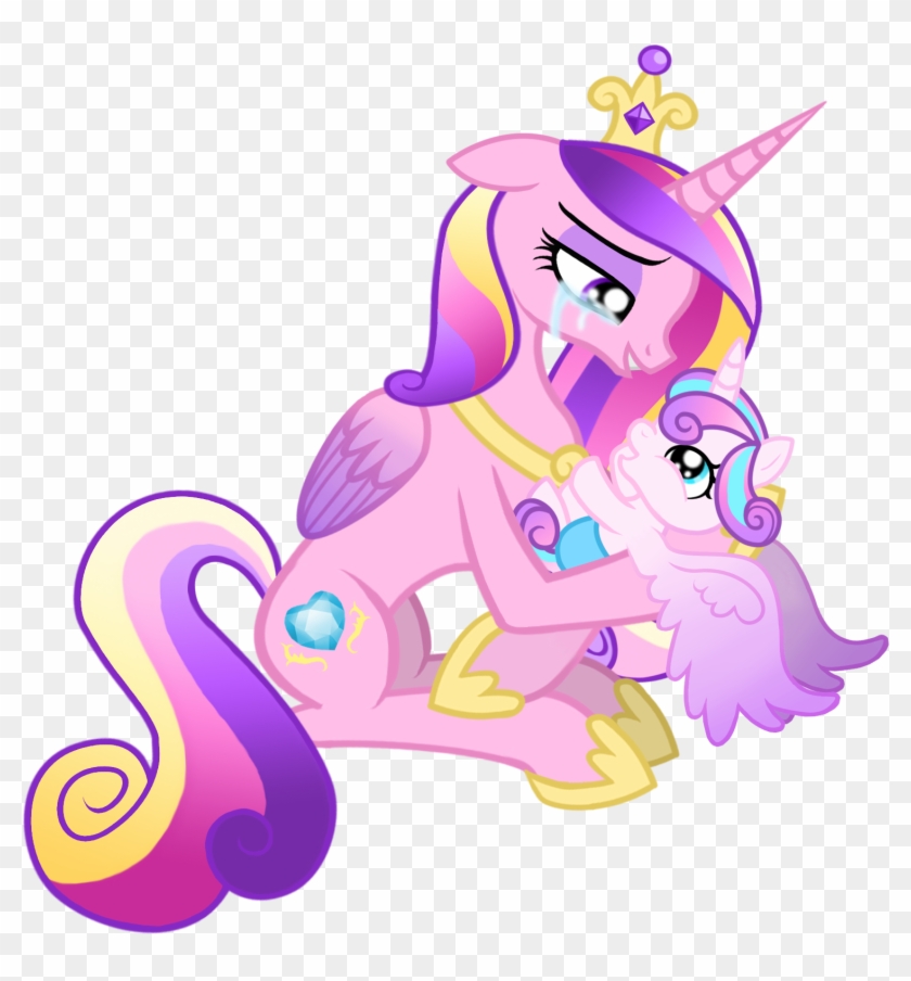 Her First Mother's Day By Rose-beuty - Cadence Flurry Heart And Shining Armor #79984