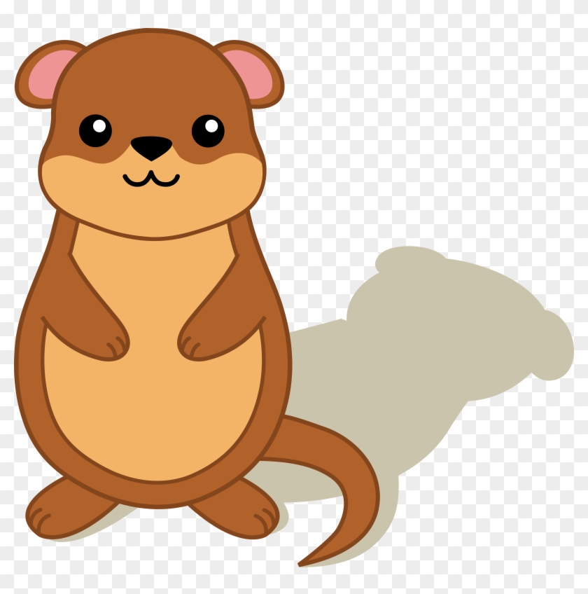 Homey Inspiration Groundhog Clipart Free With Shadow - Does Groundhogs Day Work #80059