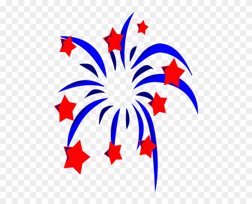 4th Of July Fireworks Clipart Free - 4th Of July Clipart #80052