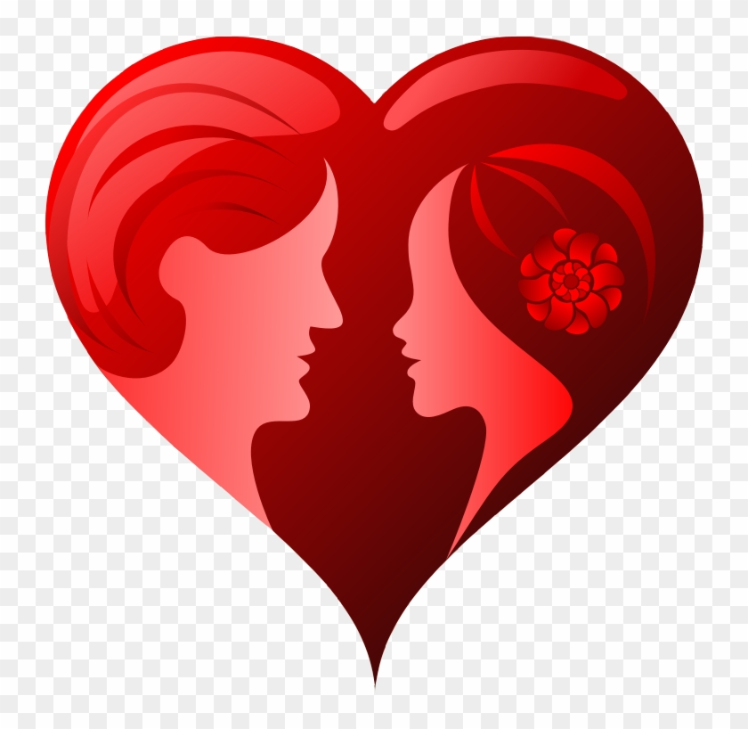 Valentines Day 2016 Cliparts - Couple Heart Png #80428