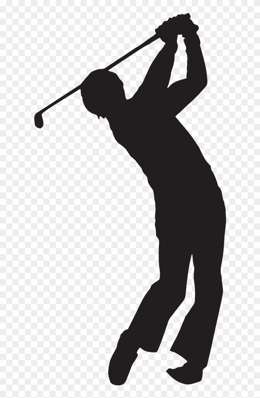Codes For Insertion - Outline Of A Golfer #80490