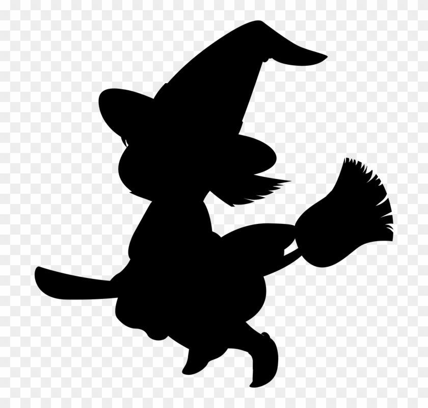 Imagen Gratis En Pixabay - Black Witch Cartoon #80823