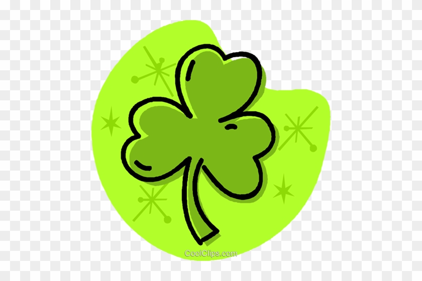 Patricks Day Vector Clipart Of A Shamrock - March Clipart #81011