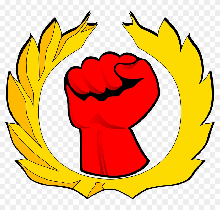 Fist, Union, Gauntlet, Happy, Labour - Labor Day Clip Art #81018