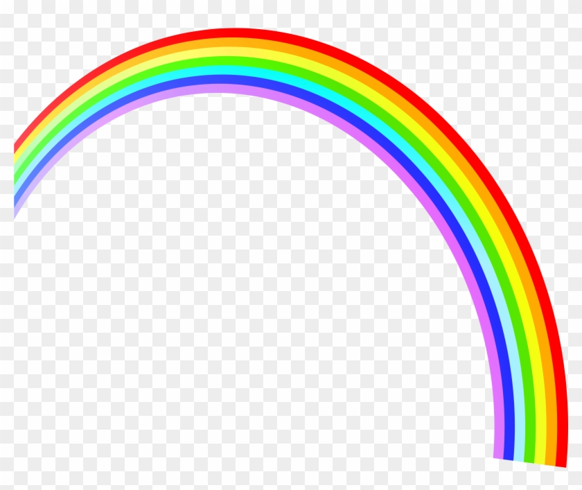 Rainbow Clipart 0 - Rainbow Png #81065