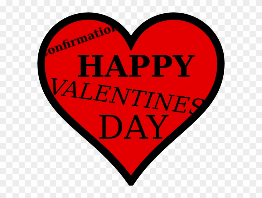 Happy Valentines Day Clip Art - Valentine Heart #81107