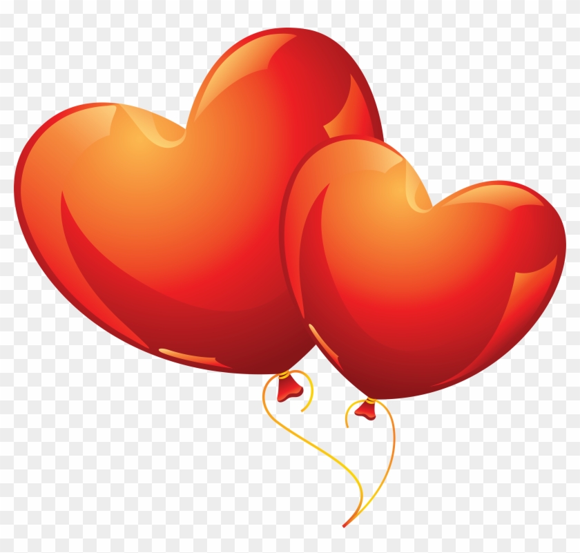 Photo Heart Clipart 25 - Heart Balloon Png #81156