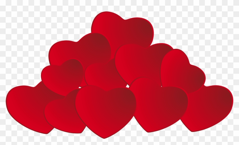 Pile Of Hearts Png Clipart - Pile Of Hearts Png #81192