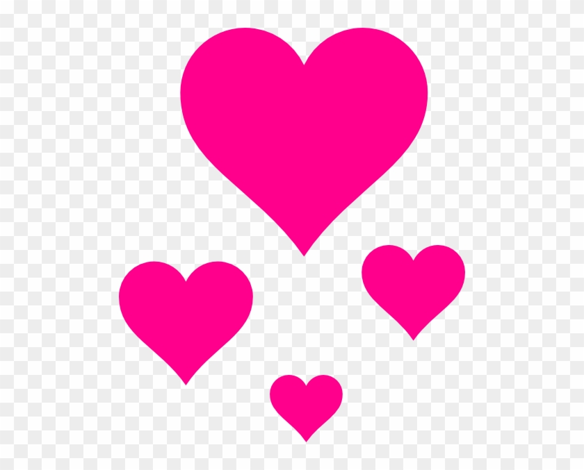 Pink Hearts Clip Art - Small Pink Heart Png #81205