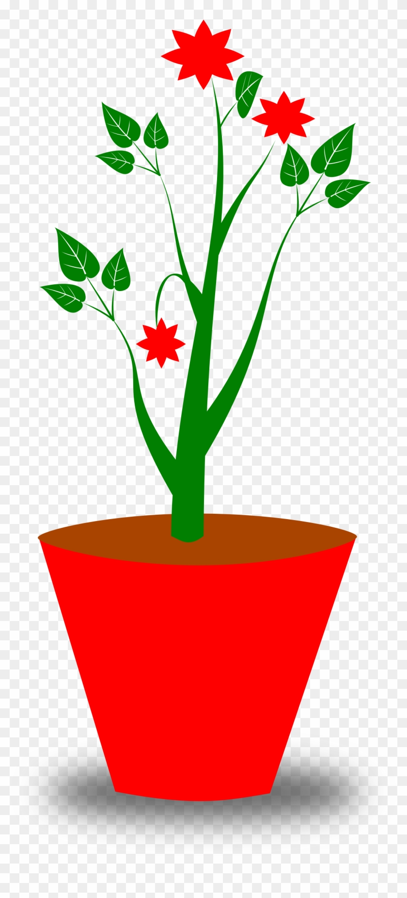 Gsagri 4 Flower Pot Clipartist - Sometimes I Wet My Plants Sticker #81415
