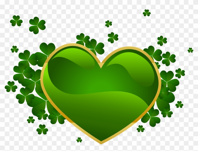 Madonnas Themes And Wallpapers ~ Green Heart & Clover - Bonne Fete De Saint Patrick #81423