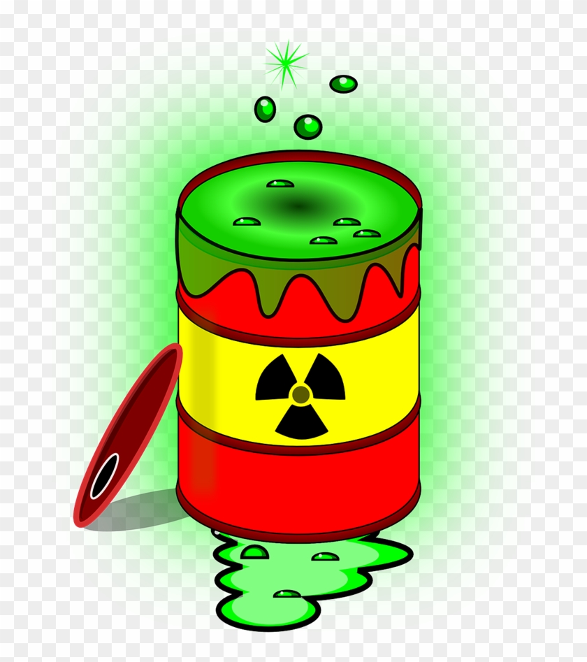 Toxic Waste Barrel Clipart - Toxic Barrel #81441