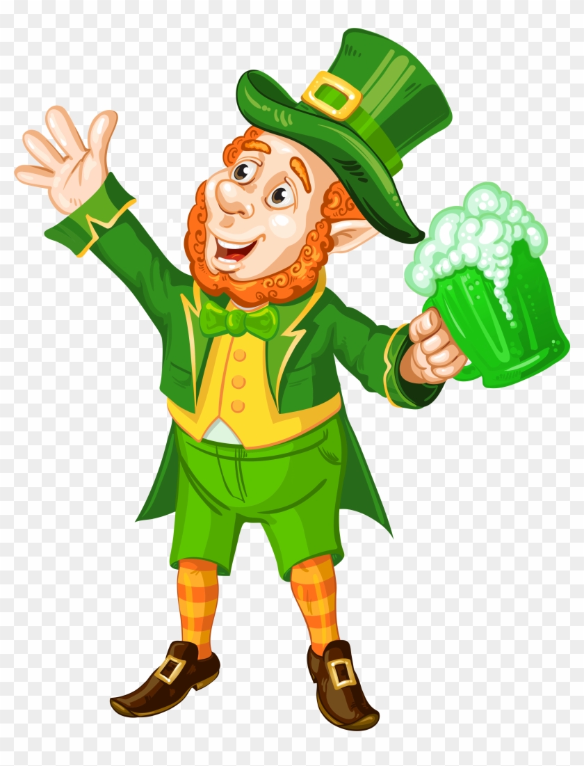 Free Leprechaun Clipart - Png St Patrick's Day #81960