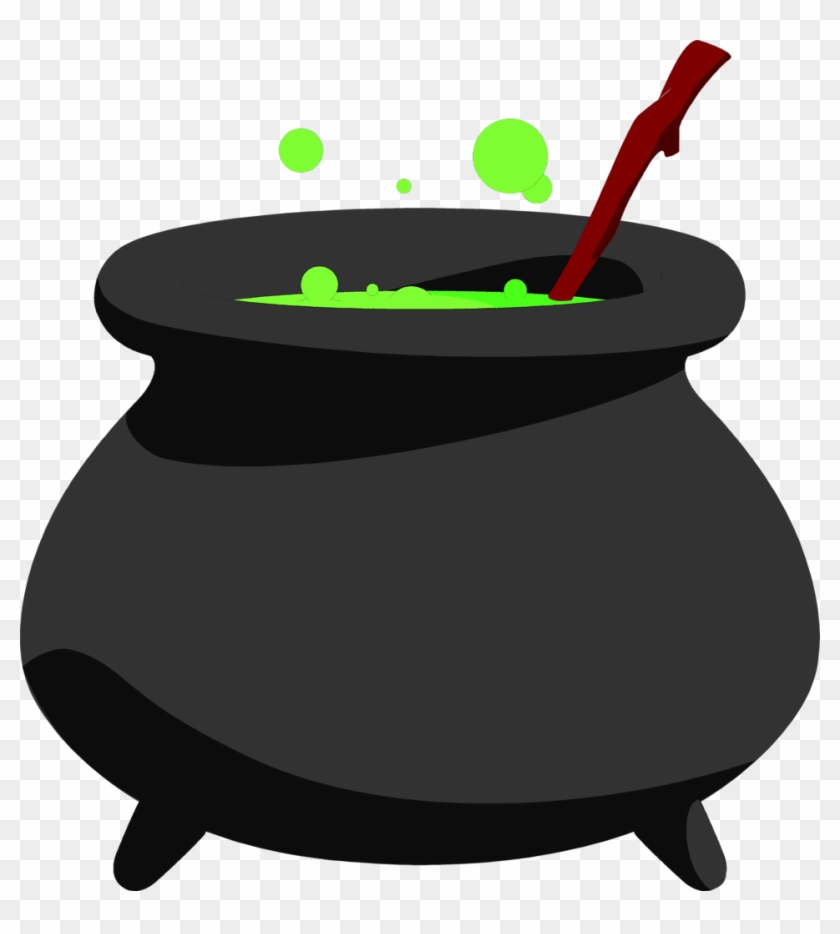 Free Night Cliparts - Cauldron Clipart #81982