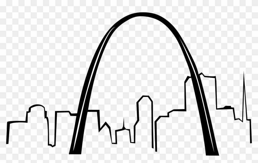 St Louis Gateway Arch Clip Art At Clker - St Louis Arch Clip Art #82023