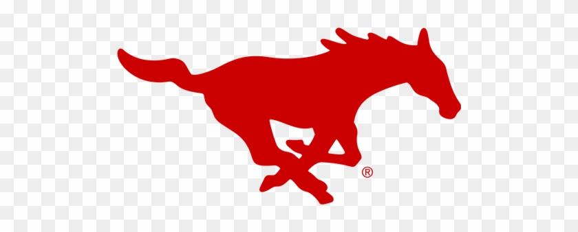 Mustang Clip Art Horse - Smu Mustangs Logo #82040