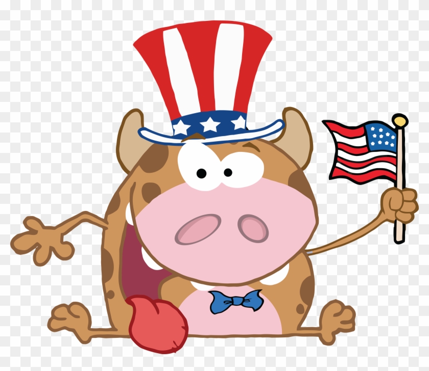 Free Independence Day Cartoons Clipart - American Cartoon Png #82168