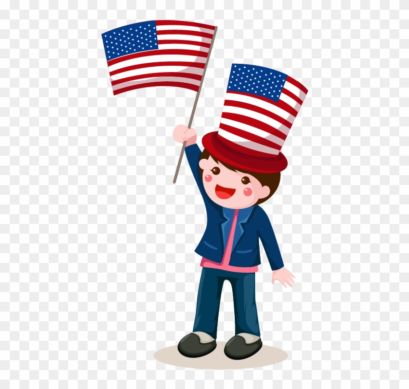 Geography And Nature - Usa Flag Kids #82227