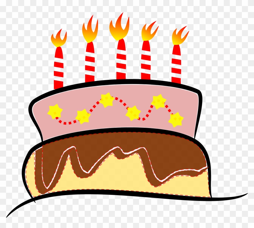Modern Wedding Cake Clip Art - Birthday Cake Gif Png #82237