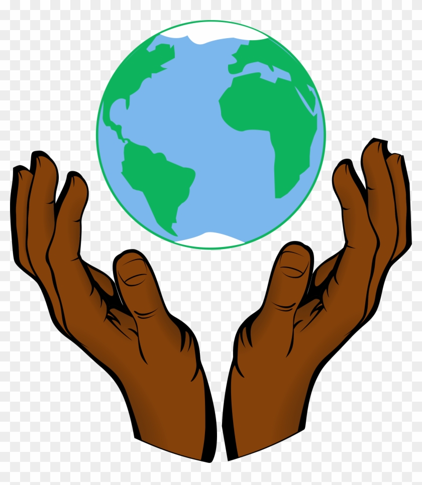 28 Collection Of Earth In Hands Clipart - Earth In Hands Png #82380
