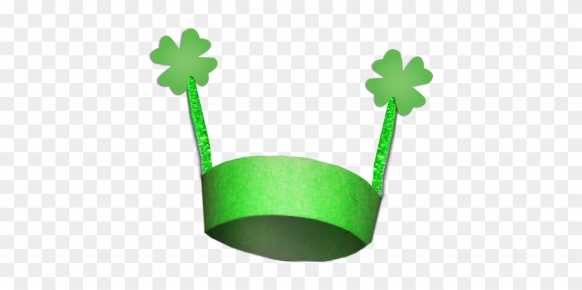 Put A 4 Leaf Clover To Either Side Of The Hat - Saint Patrick's Day Crafts #82408