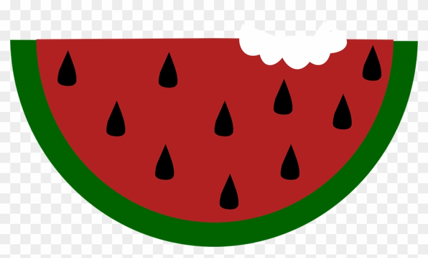 Watermelon Clip Art - Watermelon With Bite #82803