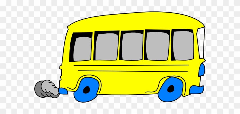 Bus Animated Clipart Cartoon Picture Of A Free Download - Yellow School Bus Clipart #82805