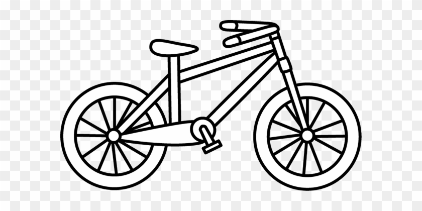 Bike Free Bicycle Animated Clipart Clipartwiz - Bike Black And White Clip Art #82835