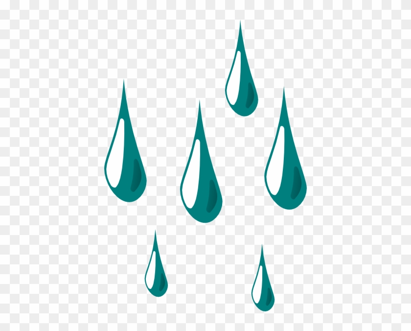 Raindrops Animated Clipart - Rain Drop Cartoon #82865