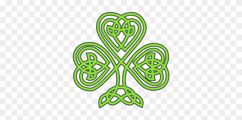 Clipart Celtic Shamrock Png Image Png Images - St Patricks Day Celtic #82902