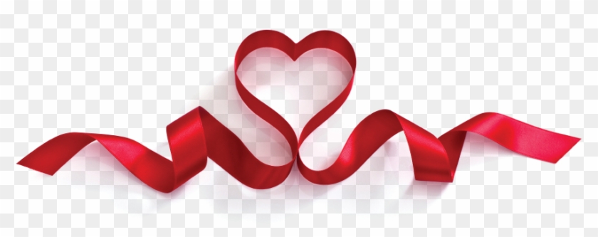 Valentine's Day At - Valentine Ribbon Png #83027