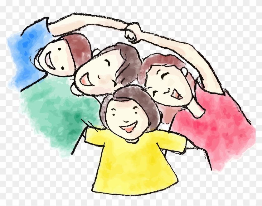 Clipart - Watercolor Family Png #83128