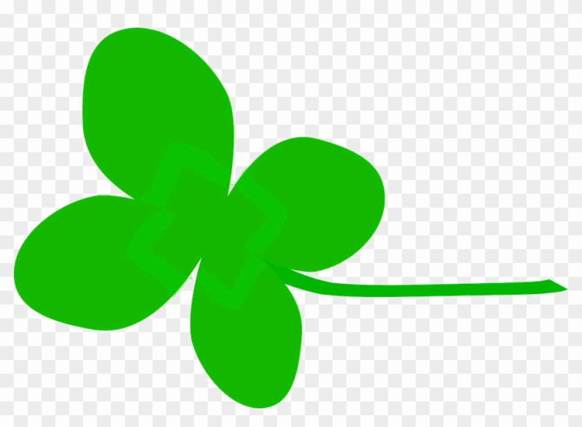 Four Leaf Clover Green Plant Saint Patrick Luck - Animated 4 Leaf Clover Gif #83194