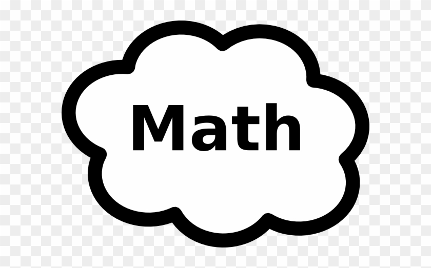 Math Label Sign Clip Art - Math Sign #83218