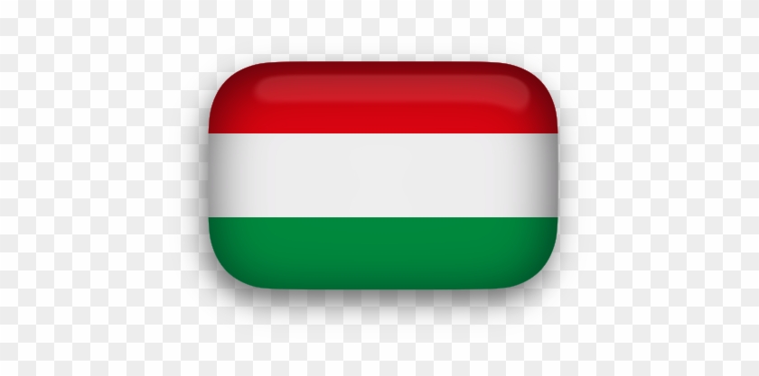 Hungary Flag Clipart - Hungary Button Gif #83251