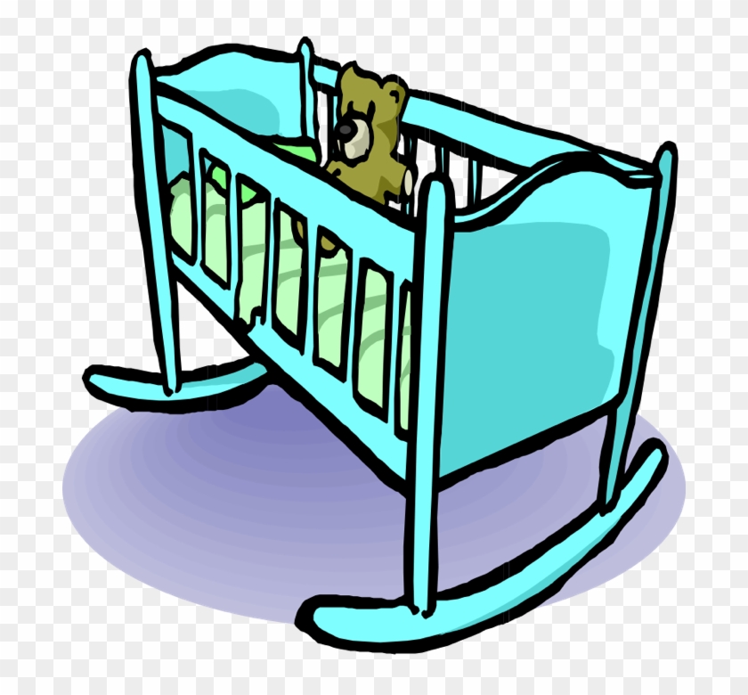 Cradle Clipart - Cot Clip Art #83360