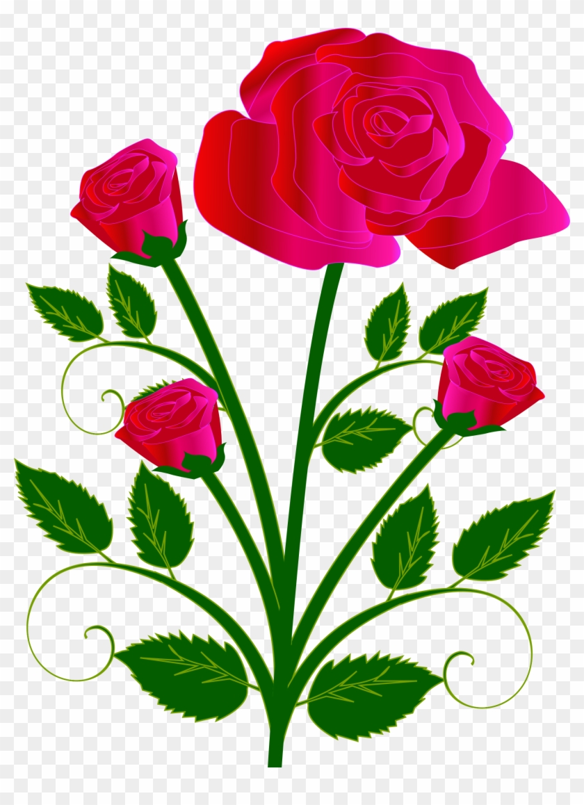 Big Image - Rose Drawings With Color #83538